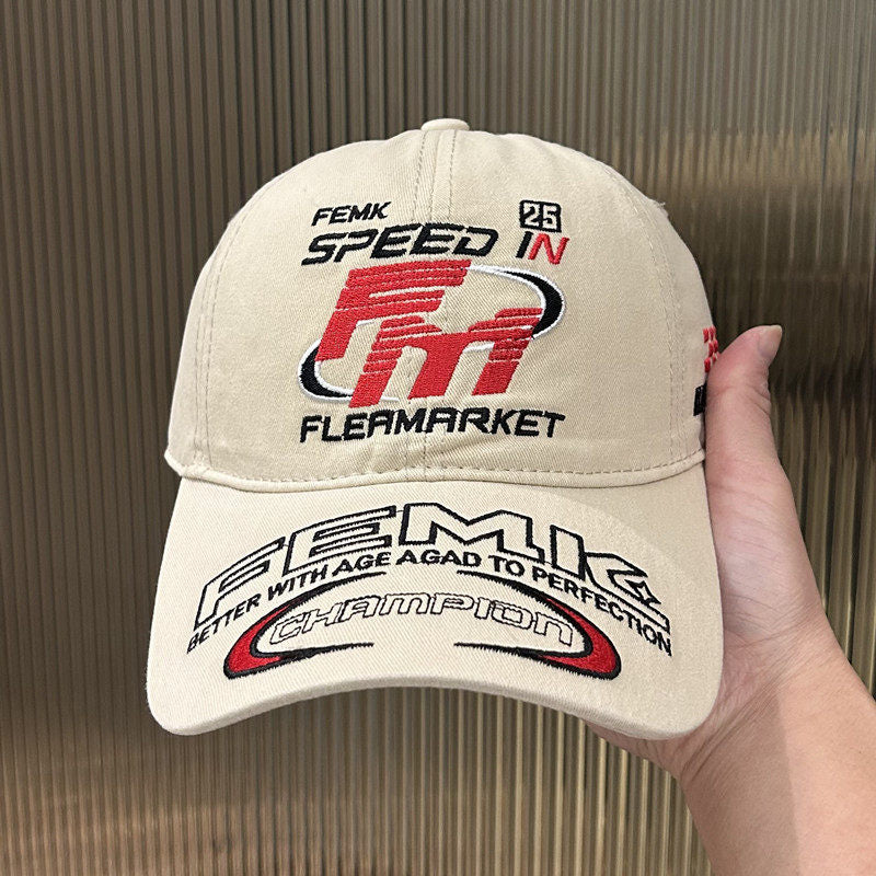 Herre Sporty Brodert Caps Skanto