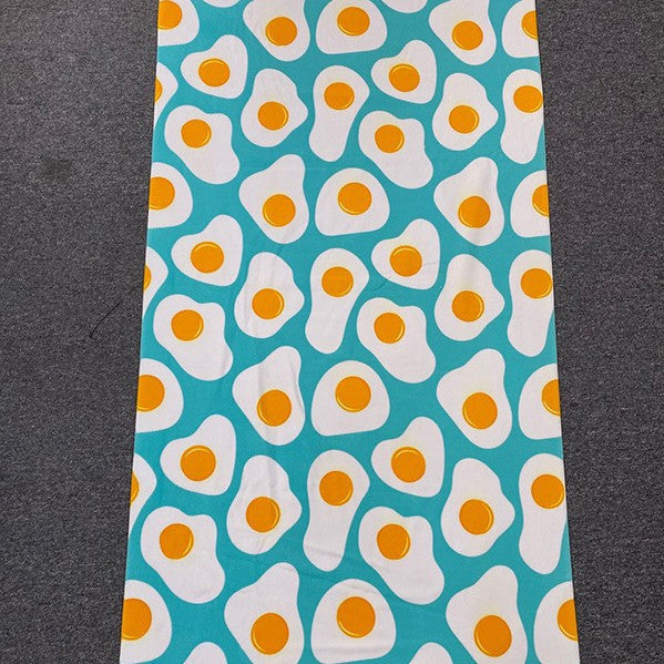Strandhåndkle med tropisk flamingo-design Skanto
