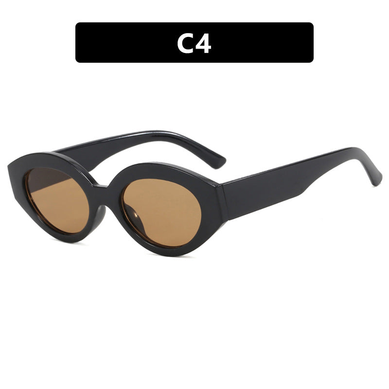 Women's creative sunglasses in elegant retro style Skanto