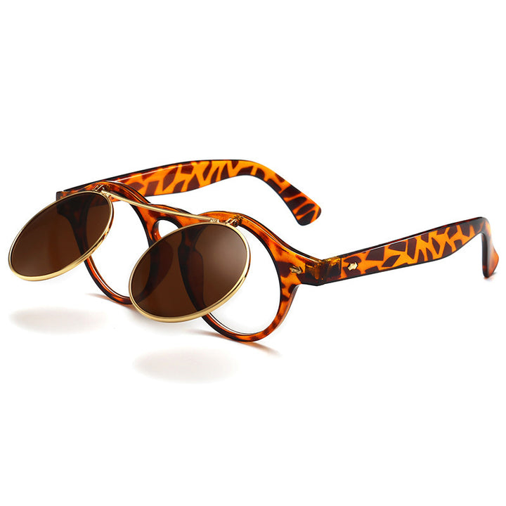 Dame elegant solbrille med dobbelt ramme Skanto