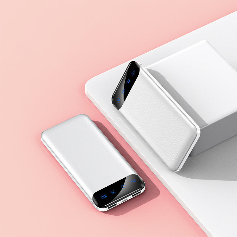 Bærbar powerbank med digital smart skjerm og rask ladingshastighet Skanto