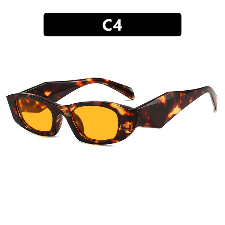 Women's Trendy Cat-Eye Sunglasses with Unique Frame and UV Protection Skanto