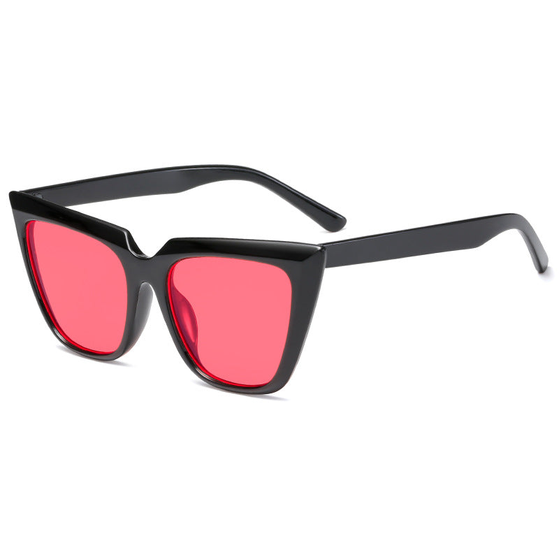 Damer Geometrisk Oversized Solbrille Skanto