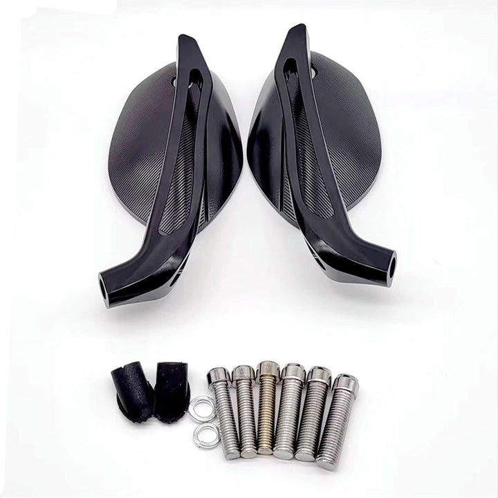 High-Resolution Adjustable Motorcycle Rearview Mirrors Skanto