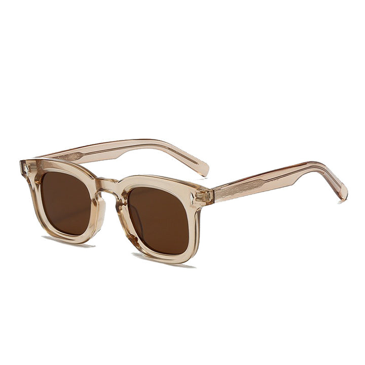 Dame UV-beskyttelse solbriller med moderne acetatrammer Skanto