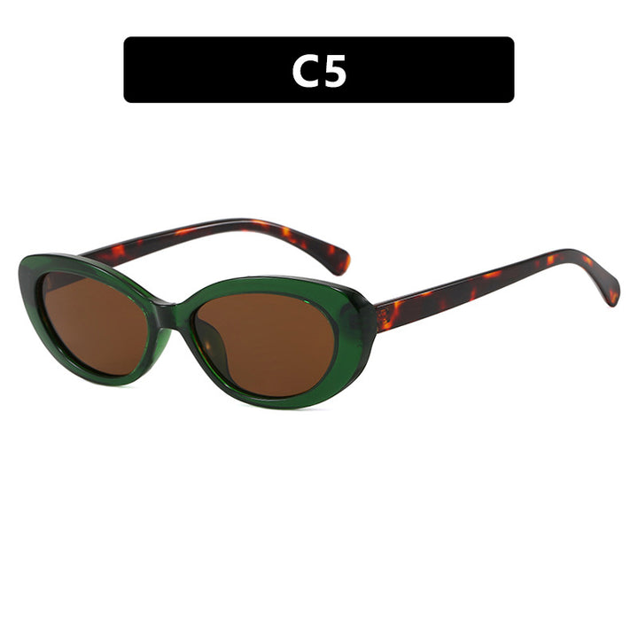 Women's Fashion Cat-Eye Sunglasses with UV Protection and Elegant Frame Skanto