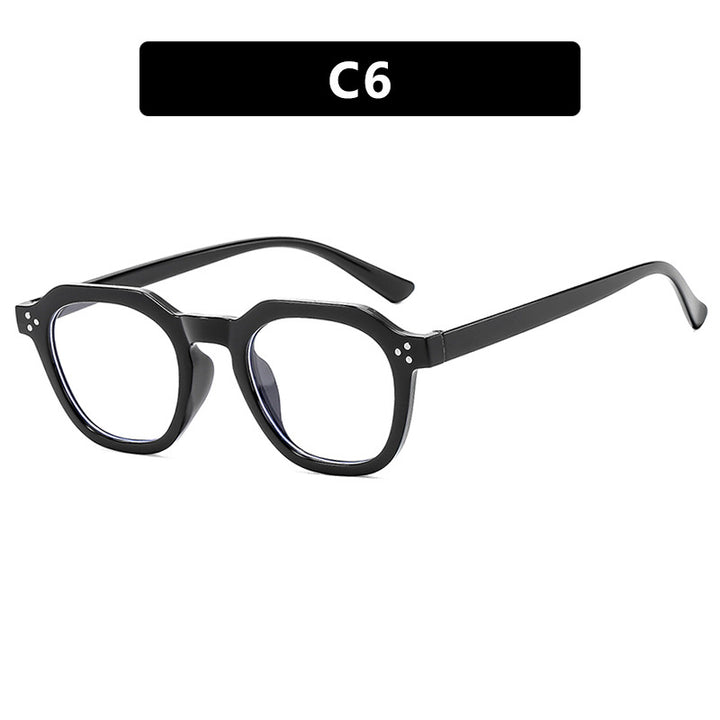 Women's fashionable sunglasses in trendy hexagonal design Skanto