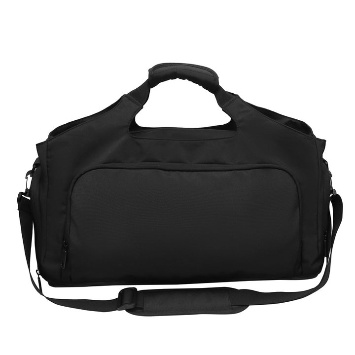 Sporty multifunksjons duffelbag med robuste utvendige lommer Skanto