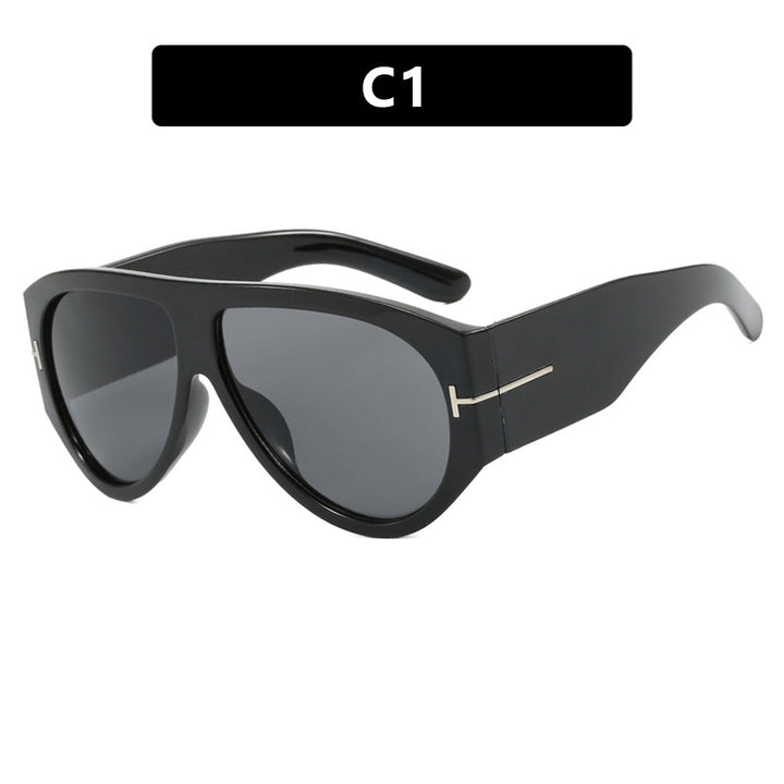 Women's fashionable retro-style oversized sunglasses Skanto