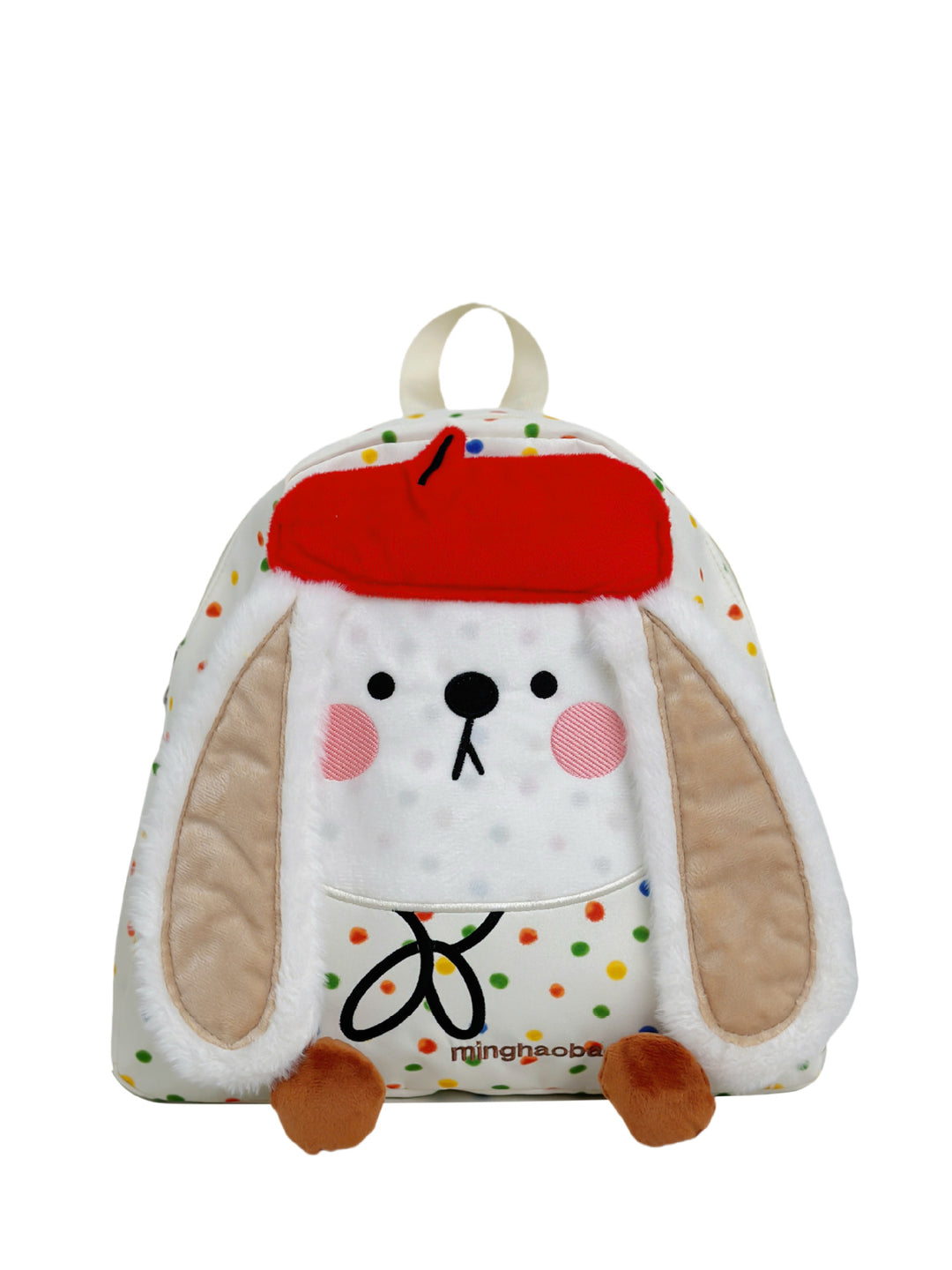 Plush Bunny Face Ryggsekk Skanto