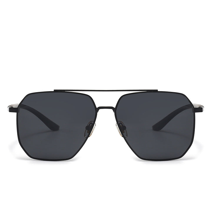 Herrer fashionable solbriller med edel ramme og polariserte glass Skanto