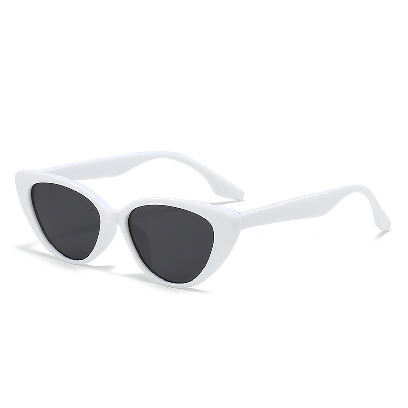 Dame stilige Vintage-solbriller i Cat-Eye-stil Skanto