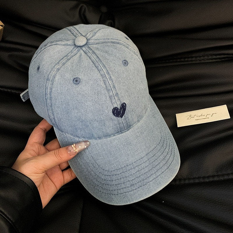 Kvinns Klassisk Denim Baseball Cap Skanto