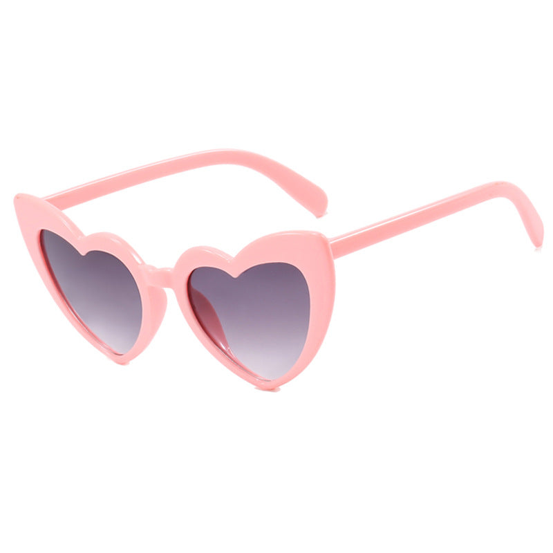 Women's heart-shaped sunglasses with polarized lenses and high-quality plastic frame Skanto