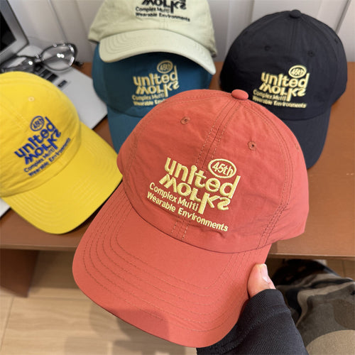 Unisex Lettvekts Brodert Baseballcaps Skanto