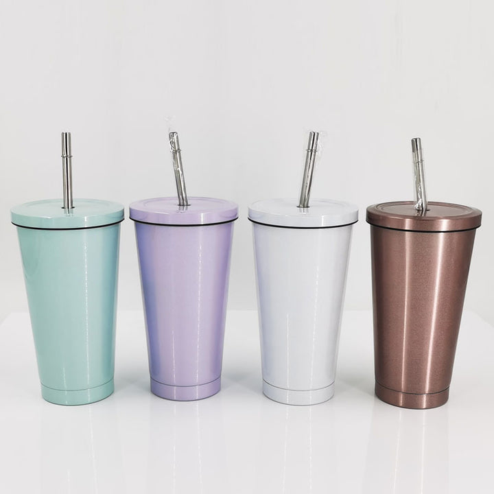 Damer Bærbar Rustfritt Stål Tumbler Skanto
