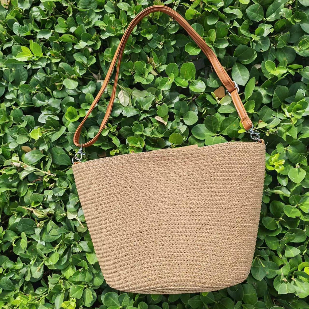 Elegant, Flettet Crossbody Bag Skanto