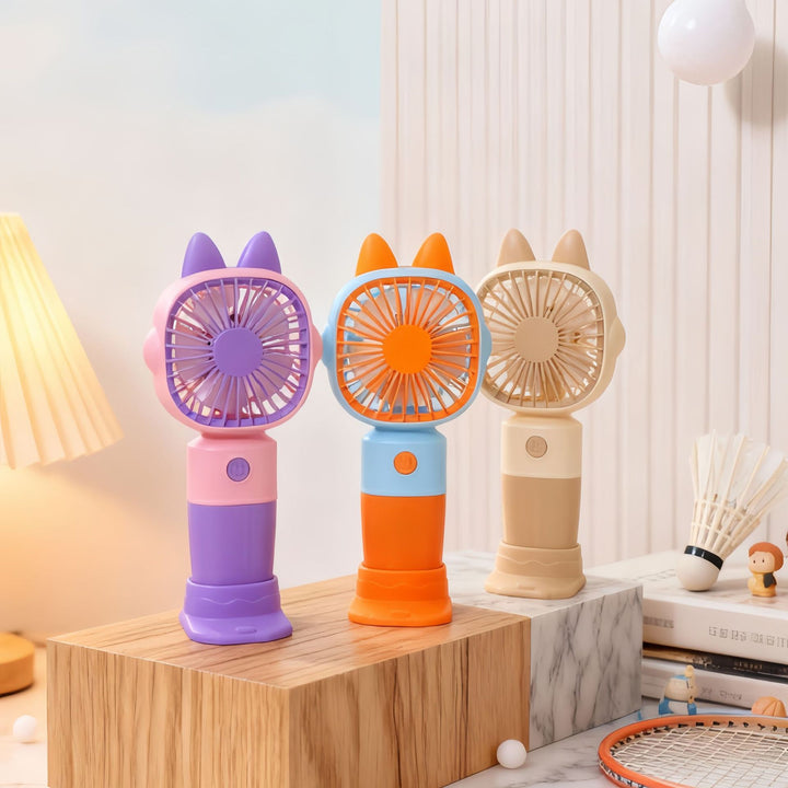 Damer Bærbar Dyre Mini-Ventilator med USB-tilkobling Skanto