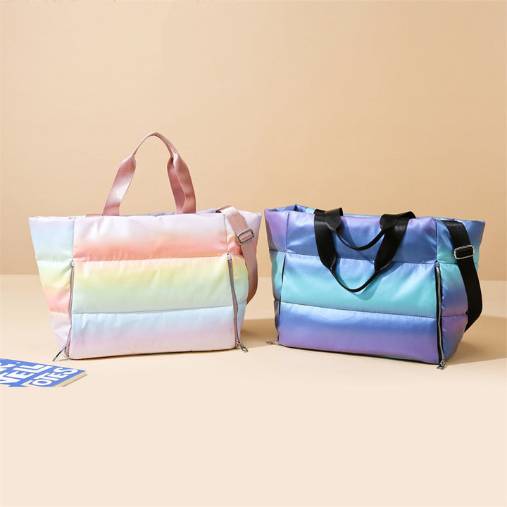 Multifunksjonell shopper-veske med innovativt seksjonsdesign Skanto