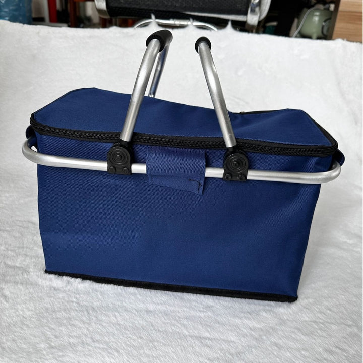 Kjølebag med robust aluminiumsramme og isolerende innvendig fôr Skanto