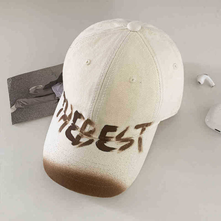 Herre Casual Teksturert Baseball Caps Skanto