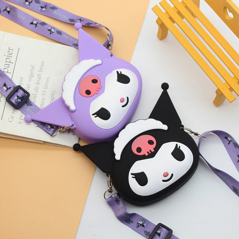 Dame Cartoon Messenger Bag i silikon Skanto