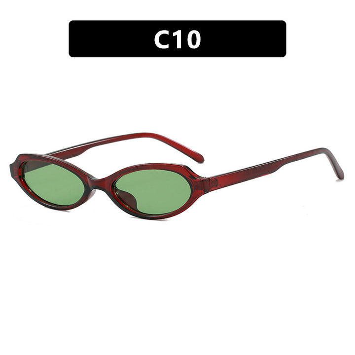 Women's elegant sunglasses in stylish oval design Skanto