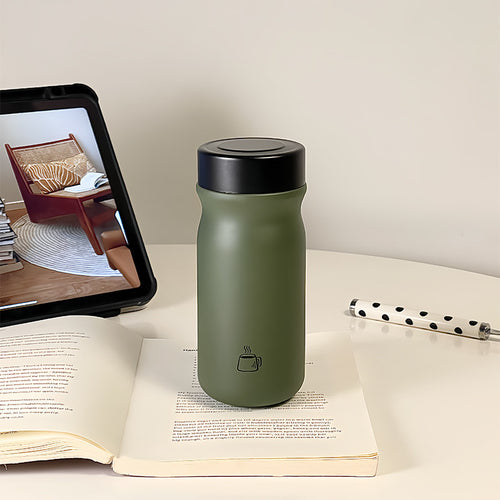 Damen Isoliertrinkflasche mit praktischem Drehverschluss und ergonomischem Design Skanto