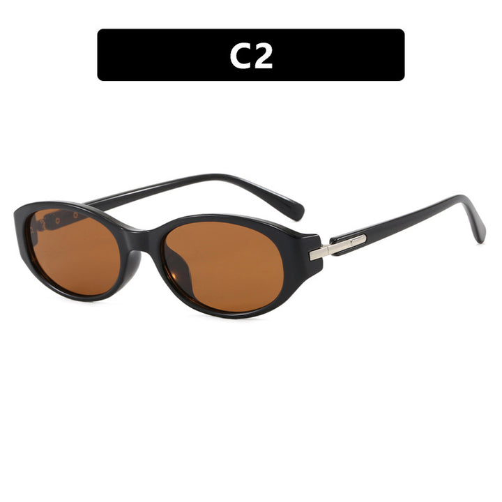 Women's cat-eye sunglasses with robust frame and polarized lenses Skanto