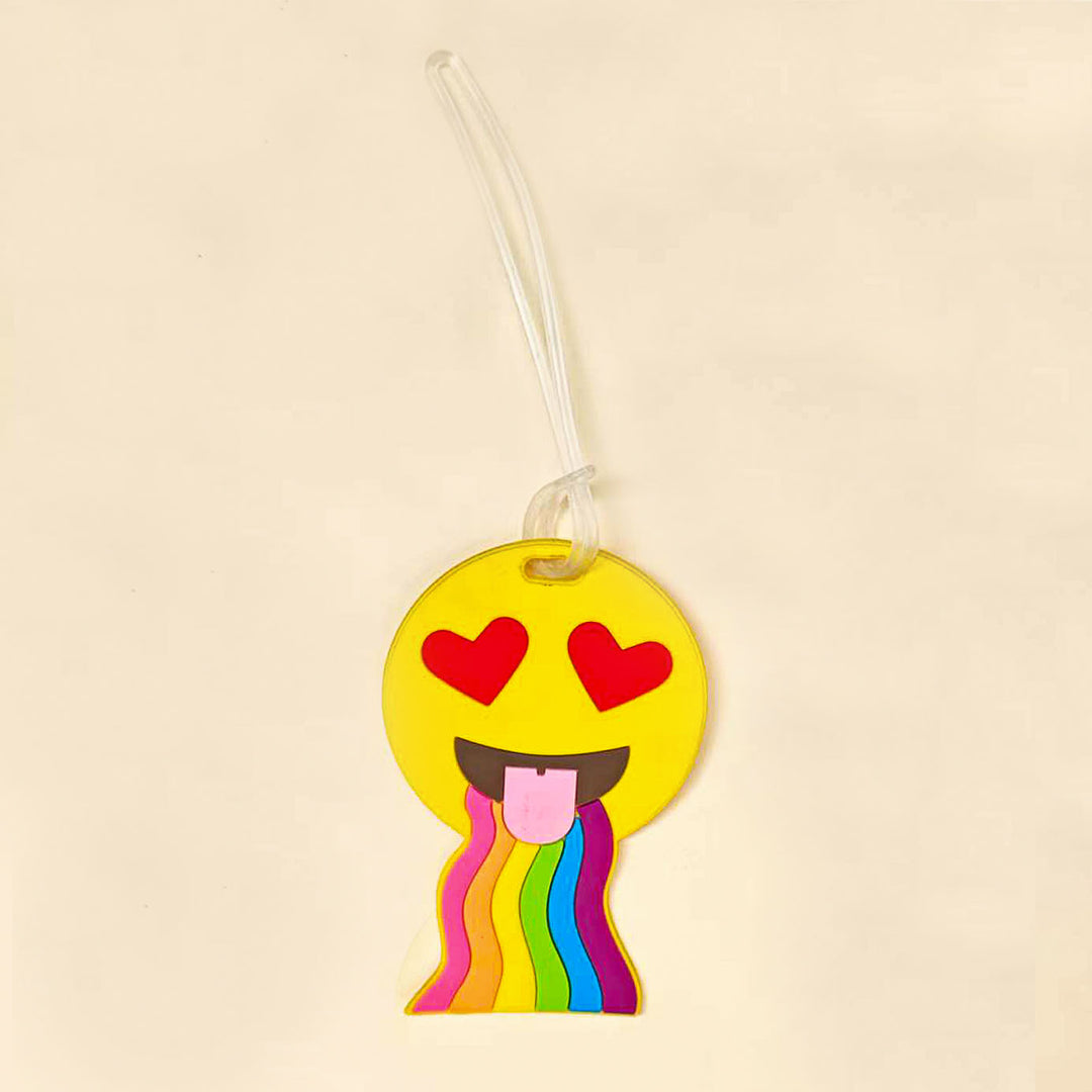 Unisex Emoji-Inspirert Bagasjelapp Skanto