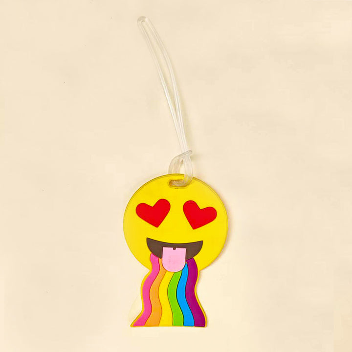 Unisex Emoji-Inspirert Bagasjelapp Skanto