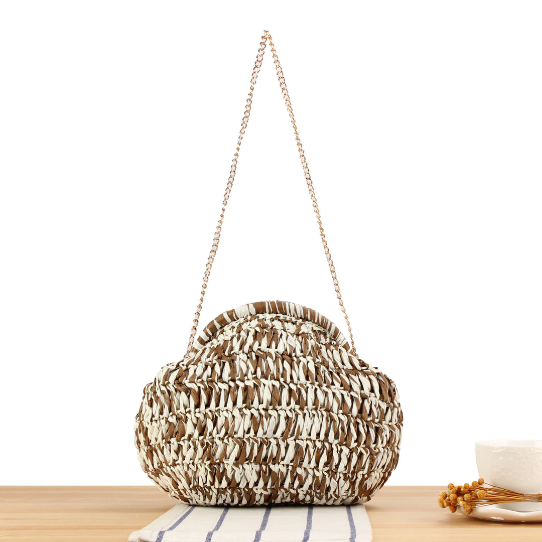 Shoulder bag with unique wave pattern Skanto