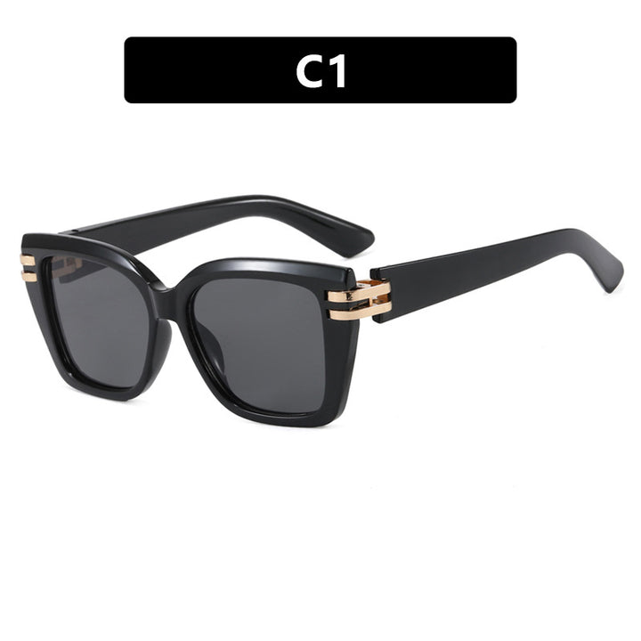 Women's stylish oversized sunglasses with luxurious details Skanto
