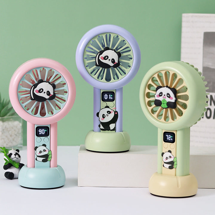 Kvinnelig bærbar miniblad med søtt panda-design Skanto