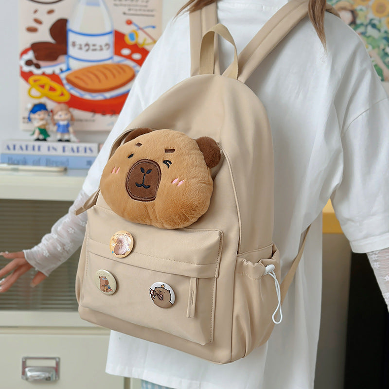 Plush Karakter Design Ryggsekk Skanto