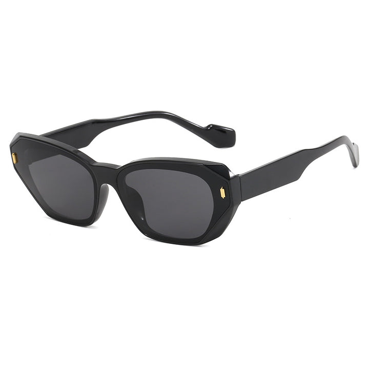 Dame futuristisk diamant-solbrille Skanto