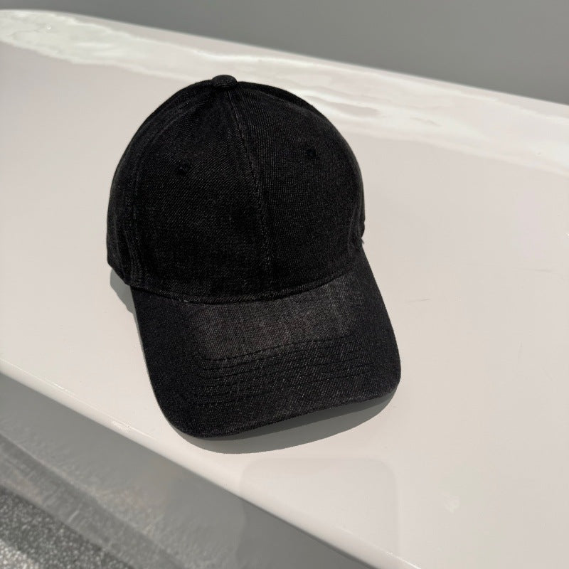 Klassisk justerbar denim baseballcaps for kvinner Skanto
