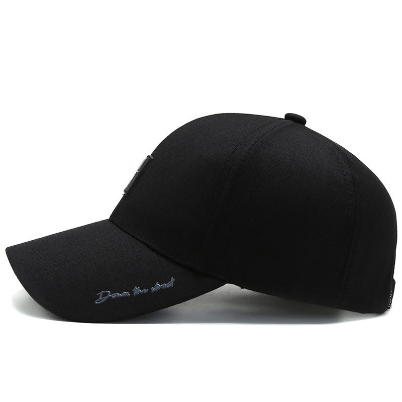 Herre Strukturert Denim Basesball Caps Skanto