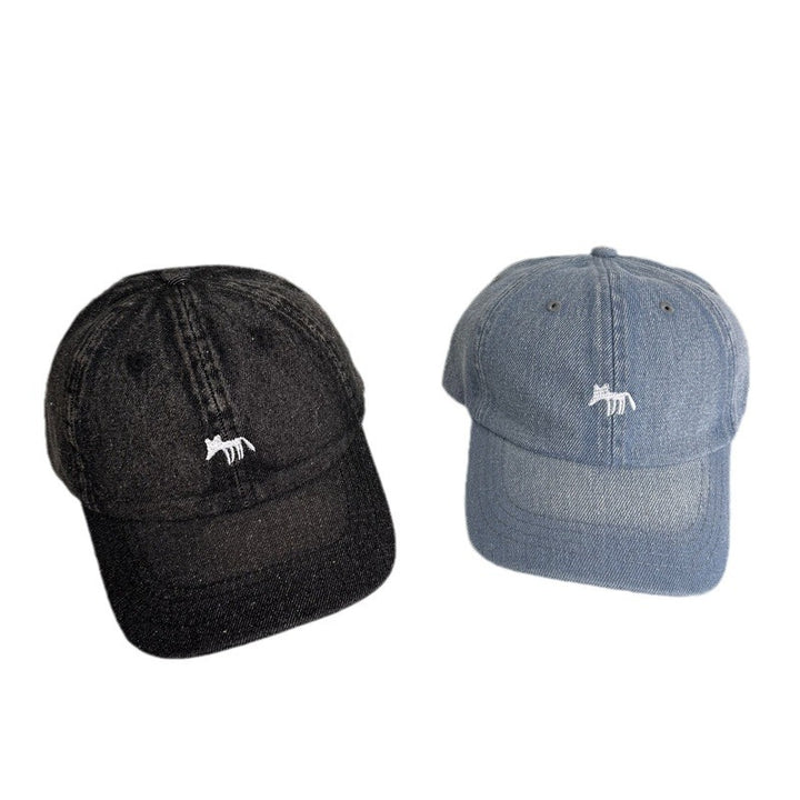 Herre Casual Grafisk Denim Baseball Caps Skanto