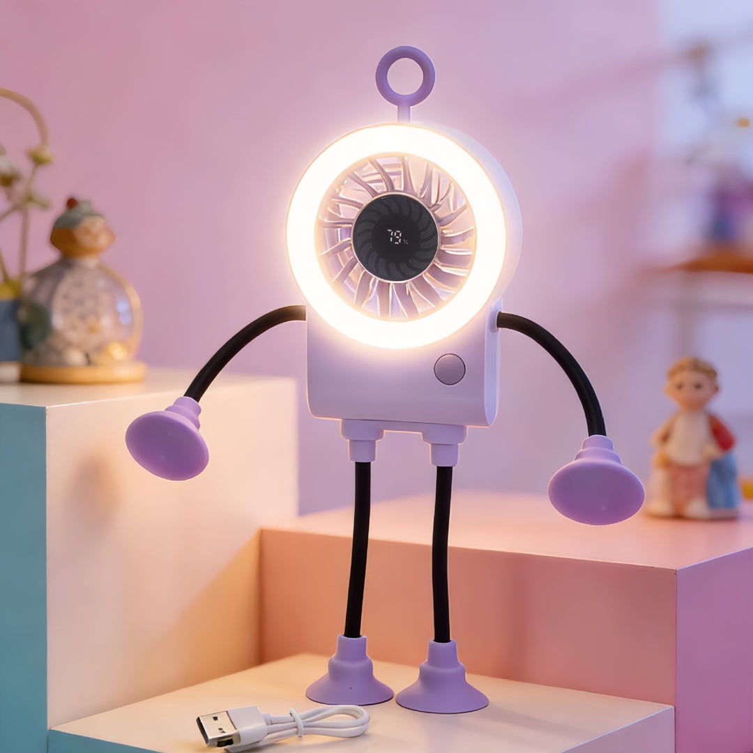 Dame kreativ bordvifte med LED-belysning og fleksibel design Skanto