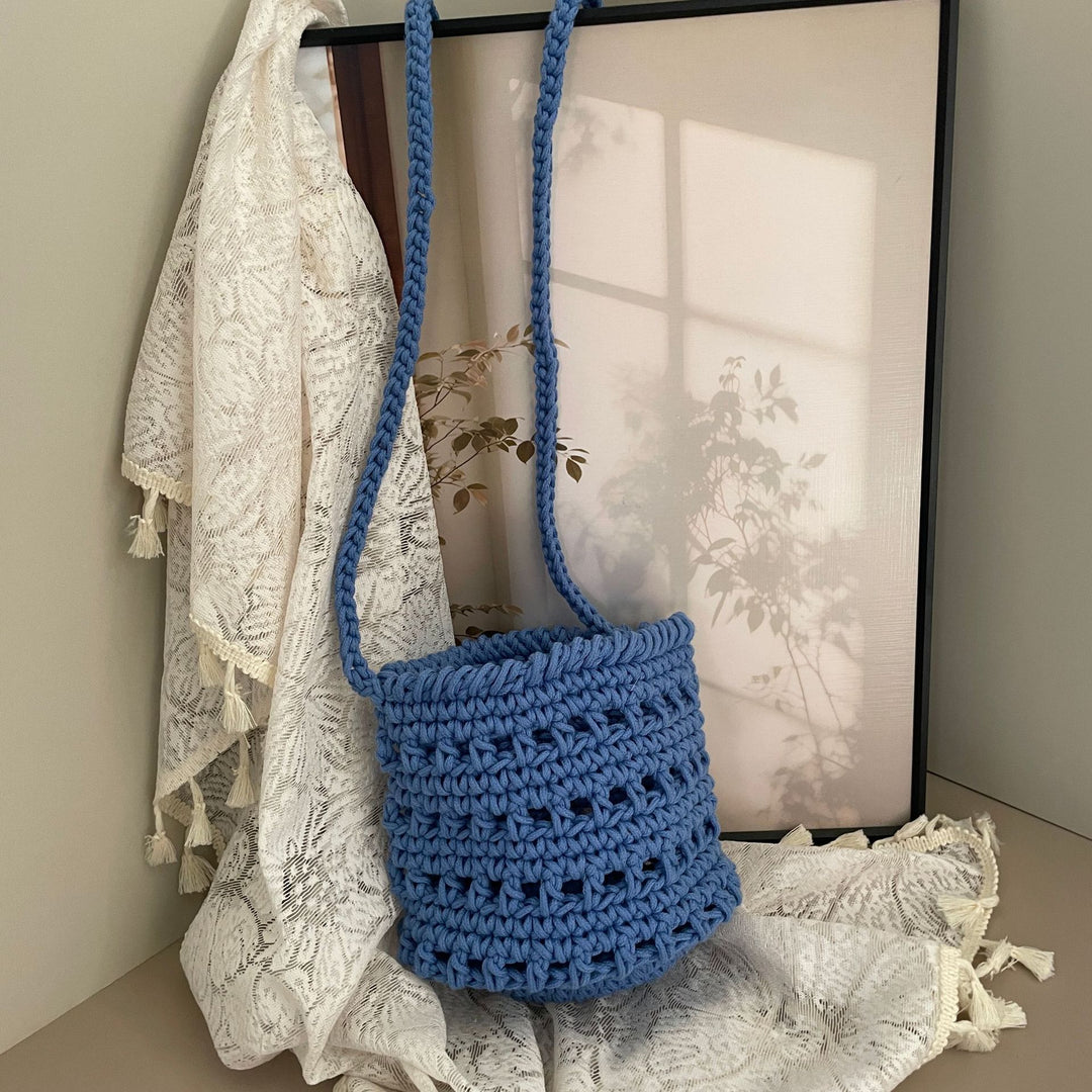 Makramee Håndveske i Boho-stil Skanto