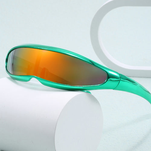 Damer Sporty solbriller med ergonomisk design og speilvendte linser Skanto