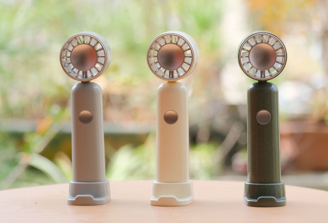 Unisex Bærbar Håndvifte med kraftig batteri og kompakt design Skanto