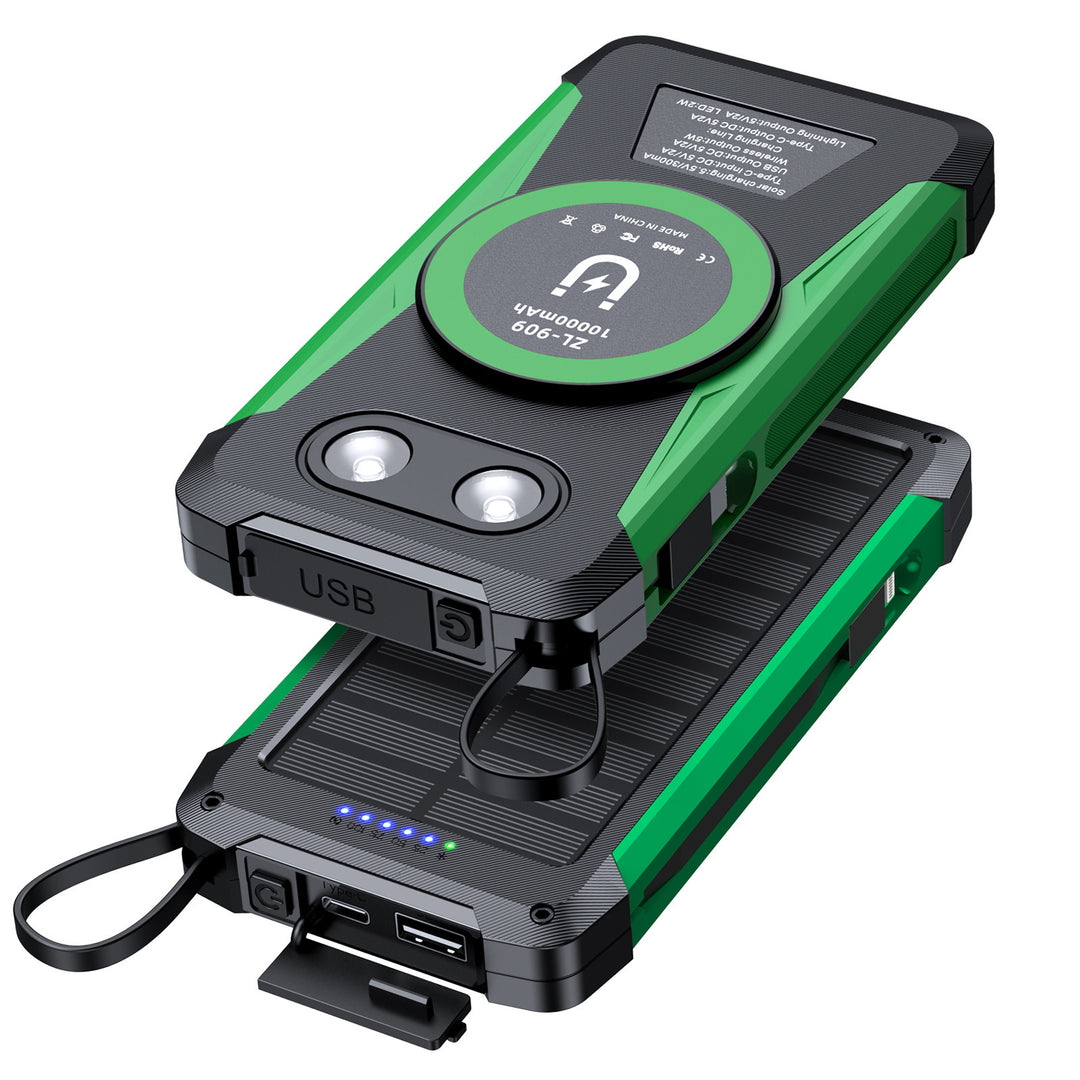 Solar Powerbank med hurtiglading fra Skanto