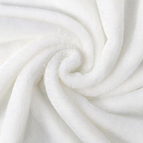 Damer myk fleece-sofateppe Skanto