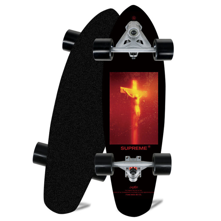 Mini Cruiser Skateboard med Ergonomisk Design Skanto