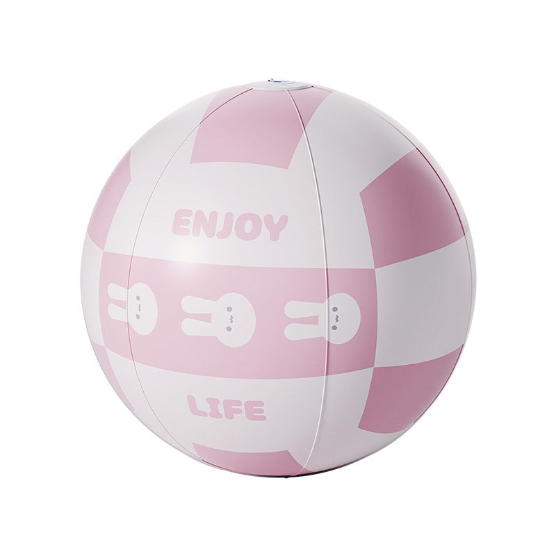Dame Inflatable Play Ball med Søt Kanin Design Skanto