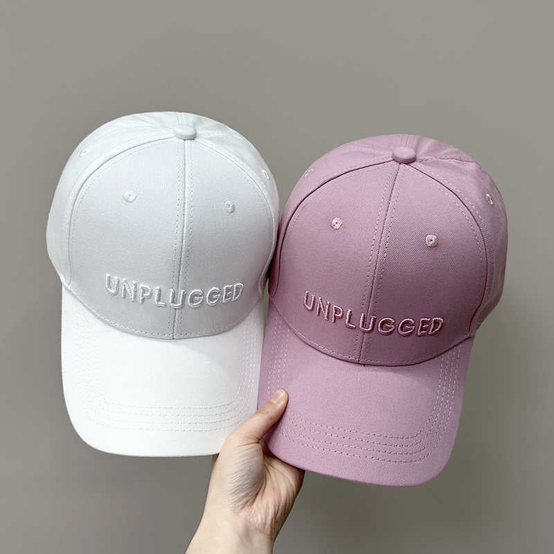 Kvinne bomulls slitt baseball cap Skanto