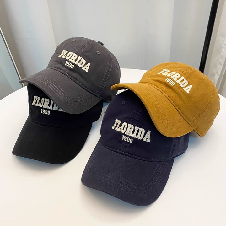 Herrebrodert bomullsjusterbar baseball caps Skanto