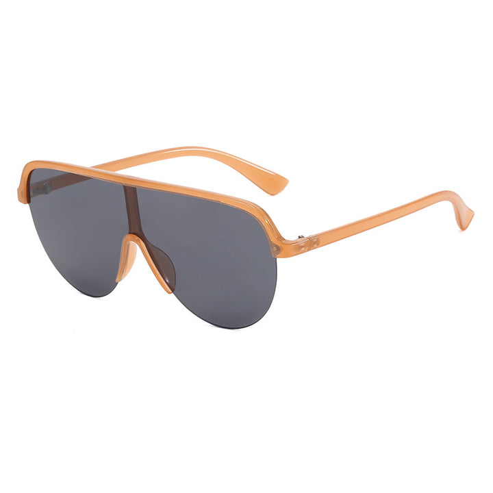 Dame oversized Visir solbrille Skanto